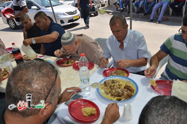 كفرقاسم : ابناء المرحوم الحاج علي توفيق حمودي يُعدون وليمة غداء وقراءة الفاتحة عن روح والدهم المرحوم الحاج علي توفيق حمودي بدير  ابو احسان